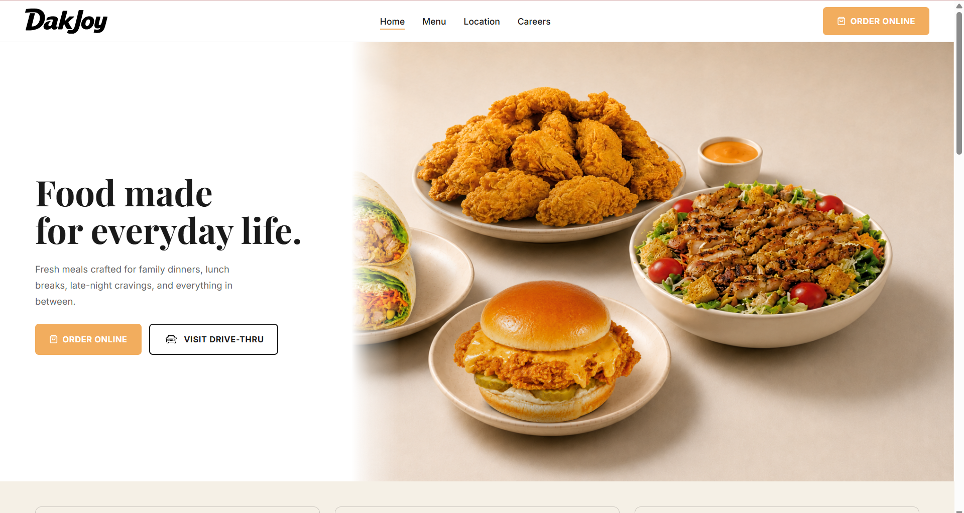 DakJoy website screenshot