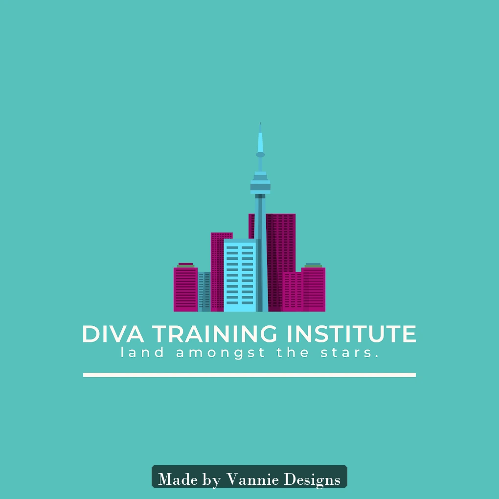 Diva Training Institute logo design